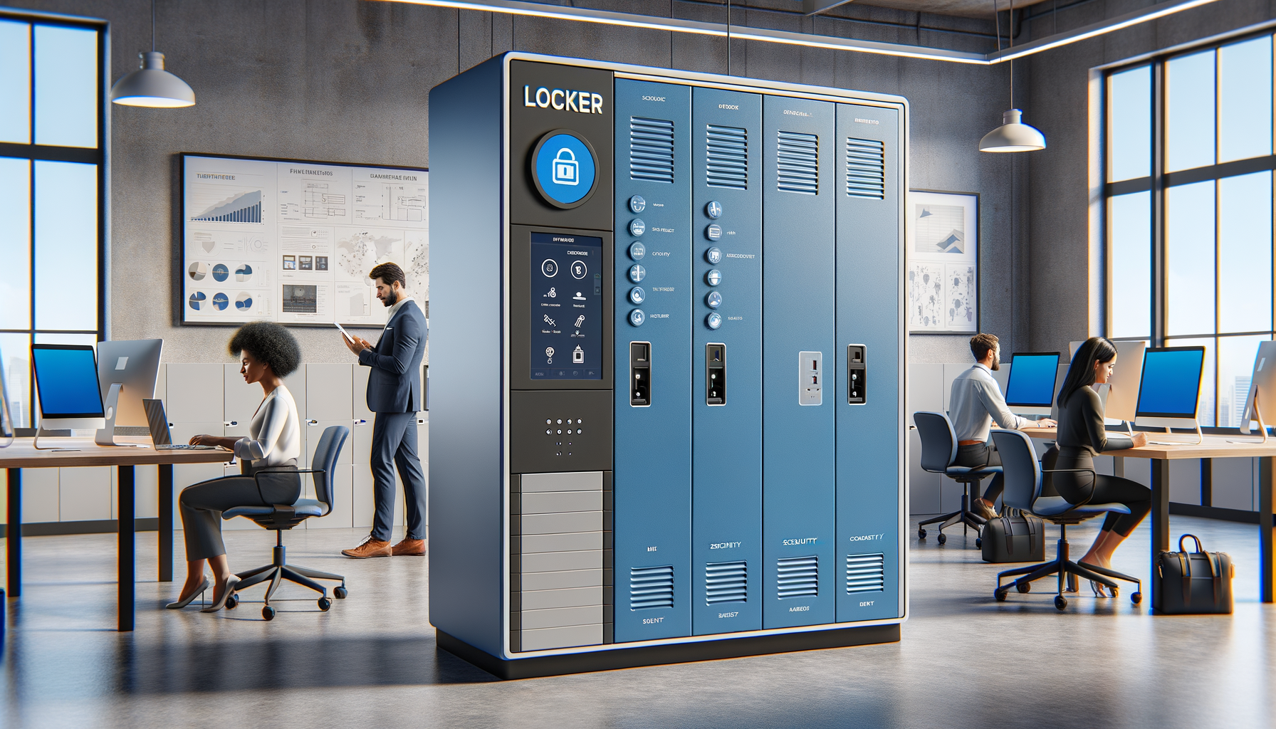 Mapa Locker lokacija u regiji
