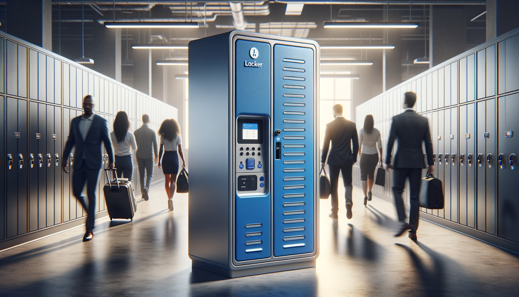 Turisti koriste Locker u gradu