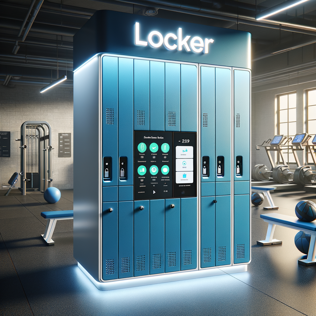 Locker za teretanu - pametni ormarići instalirani u modernoj teretani